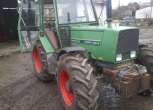 Przód uzywanego traktora rolniczego Fendt 309 z obciążnikiem przednim