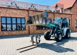 Ładowarka kołowa Kramer KL 19.5 L plac firma Korbanek
