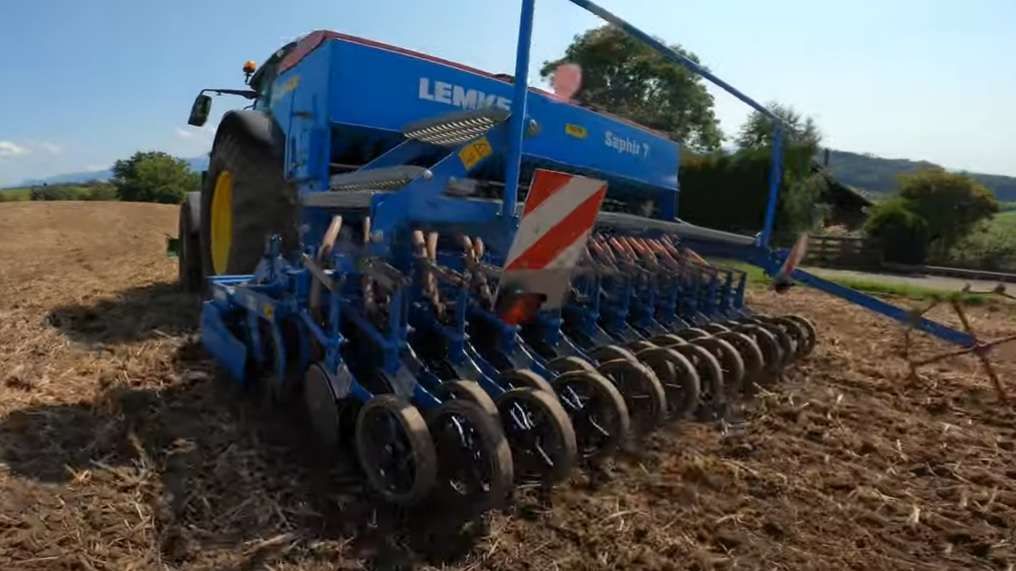 Lemken Saphir z redlicami talerzowymi