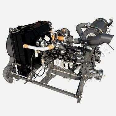 Silnik AGCO Power w kombajnie Massey Ferguson