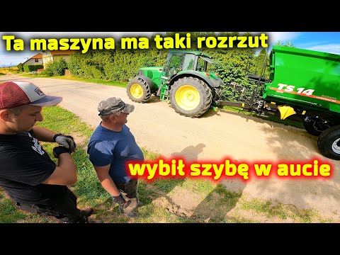 Embedded thumbnail for &amp;quot;Dobra&amp;quot; awaria kombajnu Fendt ? Piciu dostarcza przyczepę Metaltel TS 14[Korbanek]