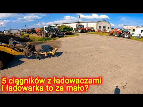 Embedded thumbnail for 5 ciągników z ładowaczami i ładowarka Kupił kolejny nowy nabytek