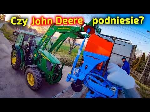 Embedded thumbnail for Czy John Deere podniesie siewnik Monosem? Tomek dostarcza nowy nabytek