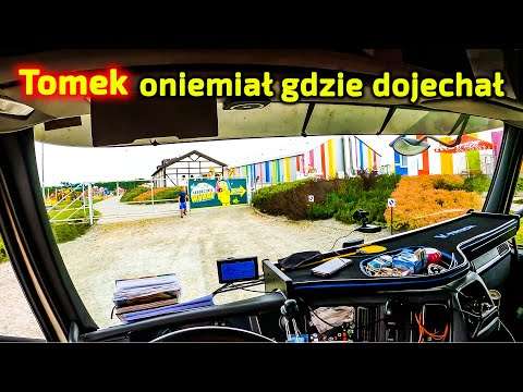 Embedded thumbnail for Kierowca Tomek dostarcza nowe nabytki Do PARKu ZABAW dla dzieci Pomerania