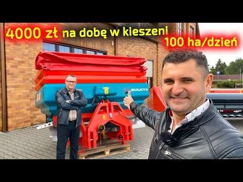 Embedded thumbnail for Rozsieje 20 000 kg nawozu w jeden dzień 100 ha w dzień? SERIO!