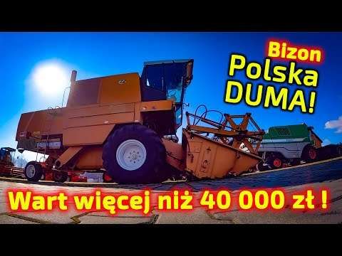 Embedded thumbnail for Silnik zaryczał Zadbany kombajn Bizon Z056 Polska ikona rolnictwa