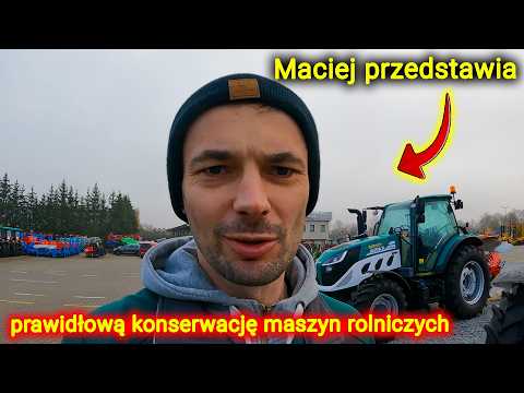 Embedded thumbnail for Poprawna konserwacja maszyn rolniczych na zimę  Czy wszystko trzeba smarować?