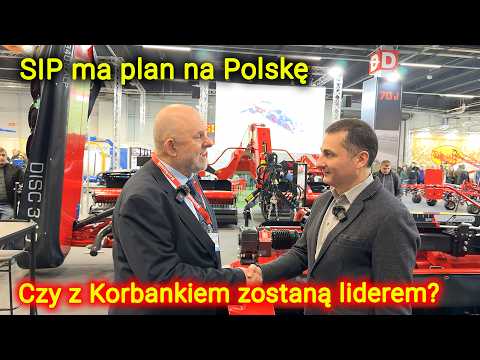 Embedded thumbnail for SIP z Korbankiem chce zdobyć polski rynek SIP to znany w Europie producent maszyn zielonkowych