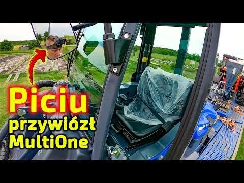 Embedded thumbnail for Piciu dostarczył ładowarkę Multione 9.5 od Korbanek do oczyszczalni ścieków Marcin rozładowuje