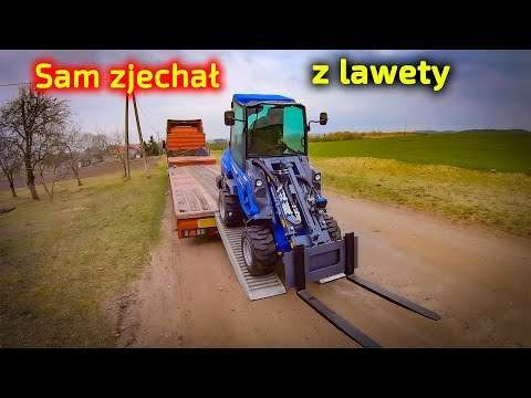 Embedded thumbnail for Odważny rolnik sam się rozładuje! Artur dostarcza nowy nabytek