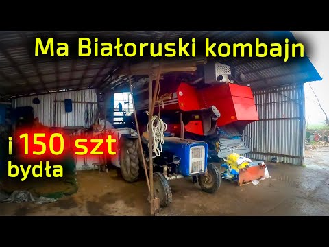 Embedded thumbnail for Ma 150 szt. bydła i Białoruski kombajn Kupił najdroższą ścielarkę na rynku