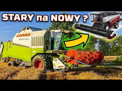 Embedded thumbnail for Ma 400 ha i kombajn Claas Mega 360  testuje Rostelmsh-a  mówi dlaczego tak zdecydował