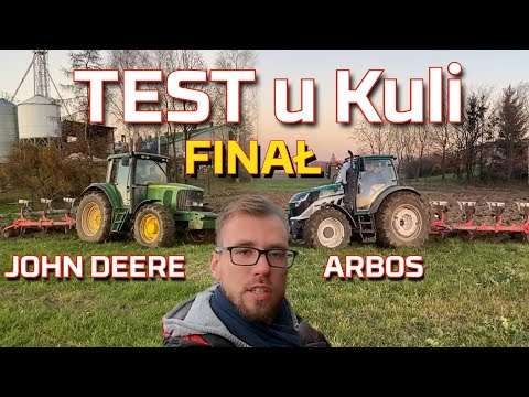 Embedded thumbnail for TEST u KULI Finał Arbos 5130 AD vs John Deere 6620 SE | Orka 2019 I Zużycie paliwa I Moc |Traktor