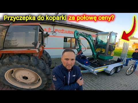 Embedded thumbnail for Rozładunek przy remizie strażackiej Koparka dla Strażaka za połowę ceny?