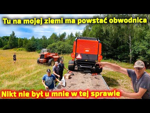 Embedded thumbnail for Chcą ZABRAĆ ZIEMIĘ rolnikowi Kierowca Tomek dostarcza prasę MetalFach [Korbanek]