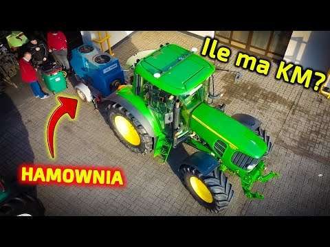 Embedded thumbnail for Jockerfarm chce wiedzieć Ile KM na hamowni osiągnie jego John Deere po naprawie u Korbanka