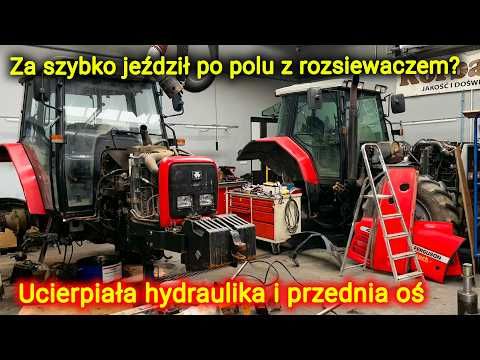 Embedded thumbnail for Szybka jazda po polu? przykre skutki dla ciągnika Massey Ferguson 4255