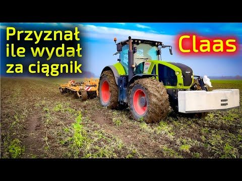 Embedded thumbnail for Przyznał się ile wydał pieniędzy na POTĘŻNY ciągnik Claas Axion 930