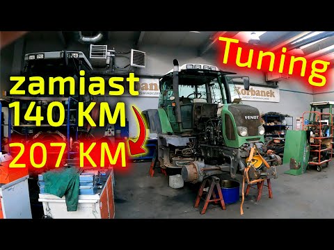 Embedded thumbnail for Skutki TUNINGU ciągnika FENDT 714 207 KM zamiast 140 KM ! [Korbanek]
