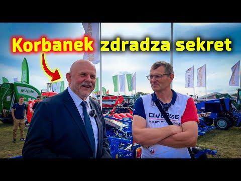 Embedded thumbnail for Korbanek zdradza sekrety handlu maszynami Rolnikowi AGROSHOW 2023 Bednary - targi [Korbanek]