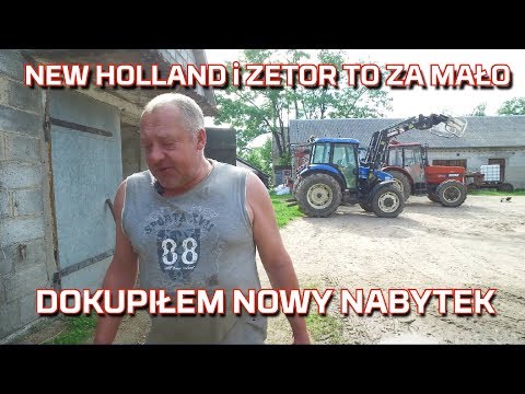 Embedded thumbnail for MAM New Holland i Zetor ale musiałem kupić NOWY NABYTEK traktor