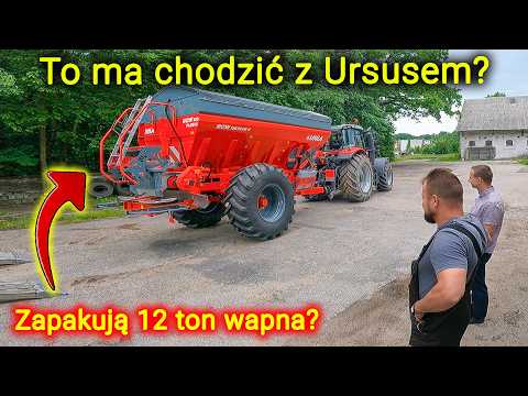 Embedded thumbnail for Lubią tylko czerwone maszyny 12- tonowy rozsiewacz będzie chodził z Ursusem?