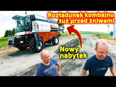 Embedded thumbnail for Dostawa kombajnu Rostselmash Vector 425 [Korbanek]