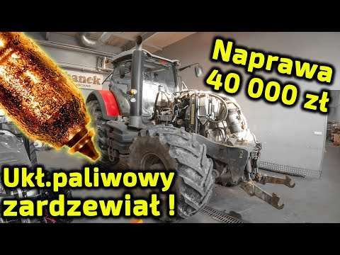 Embedded thumbnail for Ma tylko 7 lat i skorodowany układ paliwowy ! Ciągnik MF 8670 Co i dlaczego trzeba wymienić?