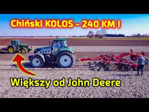 Embedded thumbnail for Chiński KOLOS - 240 KM na polu Większy od John Deere Leszka