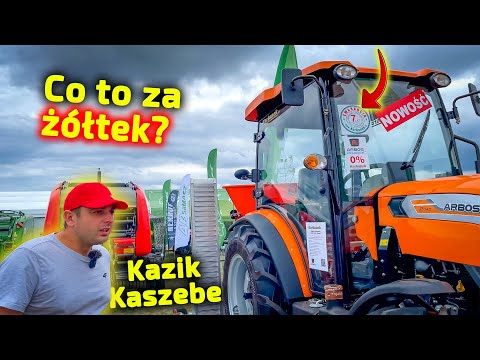 Embedded thumbnail for Kazik Kaszebe chce nowe maszyny na testy AGROSHOW 2023 Bednary [Korbanek]
