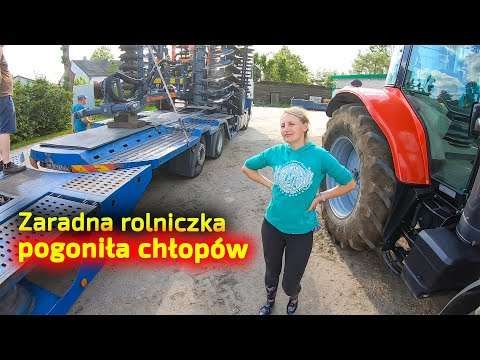 Embedded thumbnail for Zaradna ROLNICZKA kupiła DUŻY sprzęt Pogoniła rozgadanych chłopów