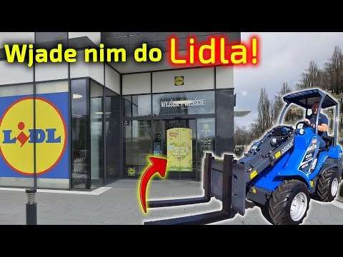 Embedded thumbnail for To nie żart Wjadę ładowarką MultOne 5.3 do Lidla Przez główne drzwi! [Korbanek]