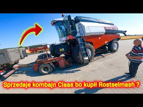 Embedded thumbnail for Kupił kombajn na usługi Młody Piciu dostarcza Vectora 425