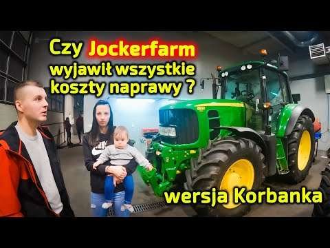 Embedded thumbnail for Jockerfarm ma KOSZT, Serwis Korbanek ma PRZYCHÓD z naprawy ciągnika John Deere 6830