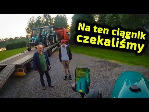 Embedded thumbnail for Jacek dostarczył ciągnik pod dom Mały problem z wjazdem, większy z wyjazdem!