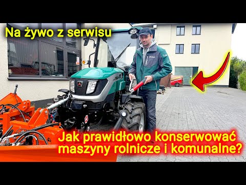 Embedded thumbnail for Na żywo z serwisu Maciej omawia, jak poprawnie konserwować maszyny rolnicze i komunalne