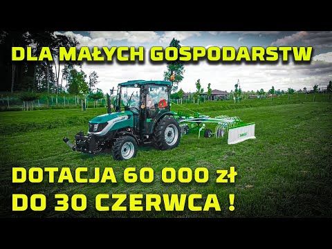 Embedded thumbnail for DOTACJA 60 000 zł wydłużony termin do 30 czerwca ciągnik za dotację dla małych gospodarstw