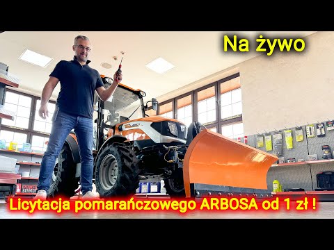 Embedded thumbnail for Live Licytacja pomarańczowego ARBOSA od 1 zł !