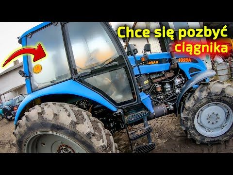 Embedded thumbnail for Chce się pozbyć Pronara 1025A Woli niebieskie ciągniki New Holland [Korbanek]