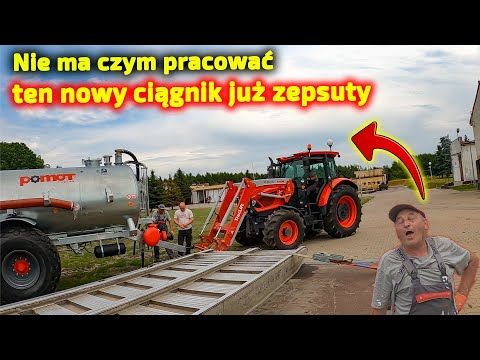 Embedded thumbnail for W tym nowym Zetorze wysiadła pompa nie mieli do czego podczepić beczki POMOT CHOJNA [Korbanek]