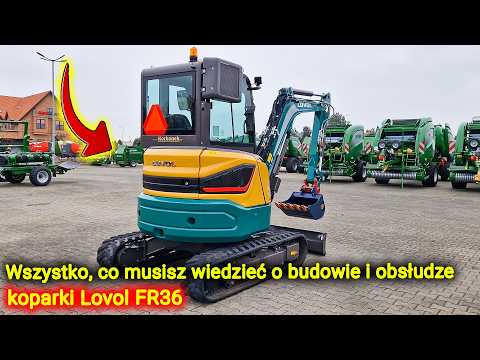 Embedded thumbnail for Koparka Lovol FR 36 szczegółowa instrukcja obsługi i jej budowa