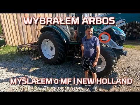 Embedded thumbnail for Wybrałem ARBOS a myślałem o MF i New Holland [nowy nabytek ciągnik opinia traktor]