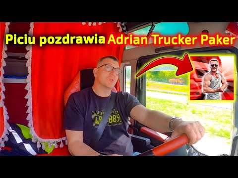 Embedded thumbnail for Piciu wiezie pełną ciężarówkę maszyn  do jednego klienta Pozdrawia Adriana z Trucker Paker