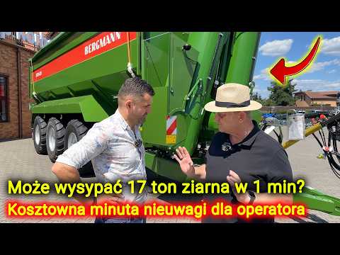 Embedded thumbnail for Przeładowuje 35 ton w mniej niż 2,5 minuty największa przyczepa przeładowacza Bergmann GTW 430