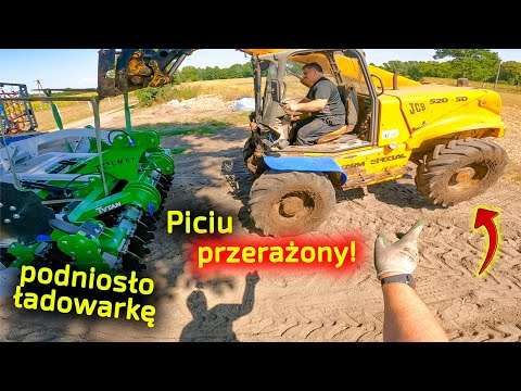 Embedded thumbnail for Czy rolnik podniesie TYTANA? Piciu był przerażony Ryzyko wywrotki przy wyładunku JCB