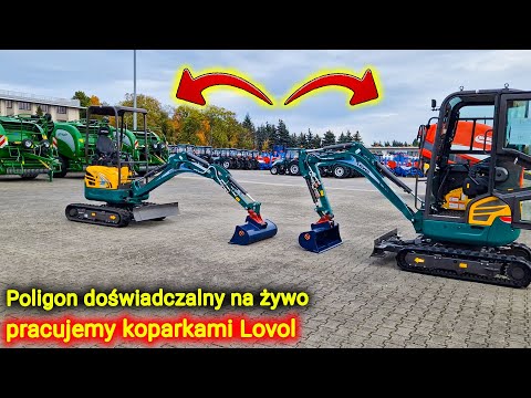 Embedded thumbnail for Na żywo Pracujemy koparkami Lovol w terenie