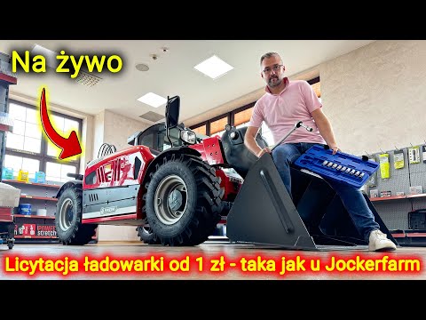 Embedded thumbnail for Live ze sklepu części  Licytacja ładowarki od 1 zł - taka jak u