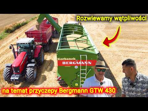 Embedded thumbnail for Bergmann GTW 430 w pracy odpowiadamy na Wasze pytania odnośnie do przyczepy przeładowczej