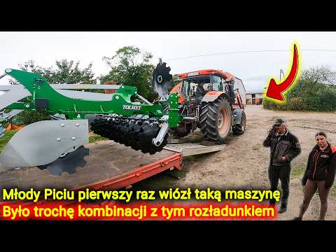 Embedded thumbnail for Młody Piciu pierwszy raz wiezie taką maszynę musi nieźle kombinować, aby ją rozładować