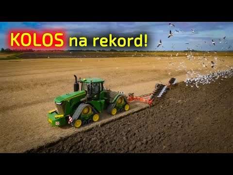 Embedded thumbnail for Rekord świata! prawdziwe KOLOSY wśród pługów zaczepiane do POTĘŻNYCH ciągników